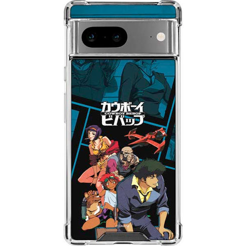 Cowboy Bebop Bounty Crew Google Pixel 8 Clear Case